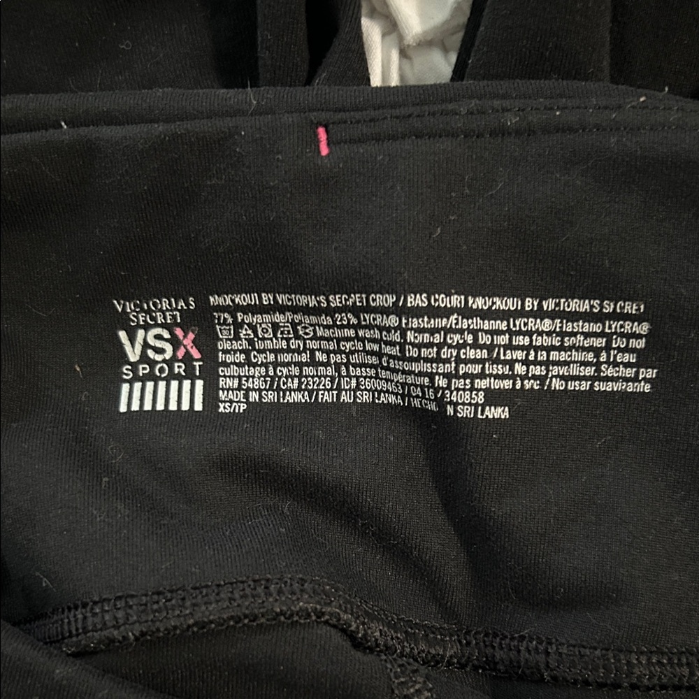 Victoria's Secret VSX Sport Black Leggings